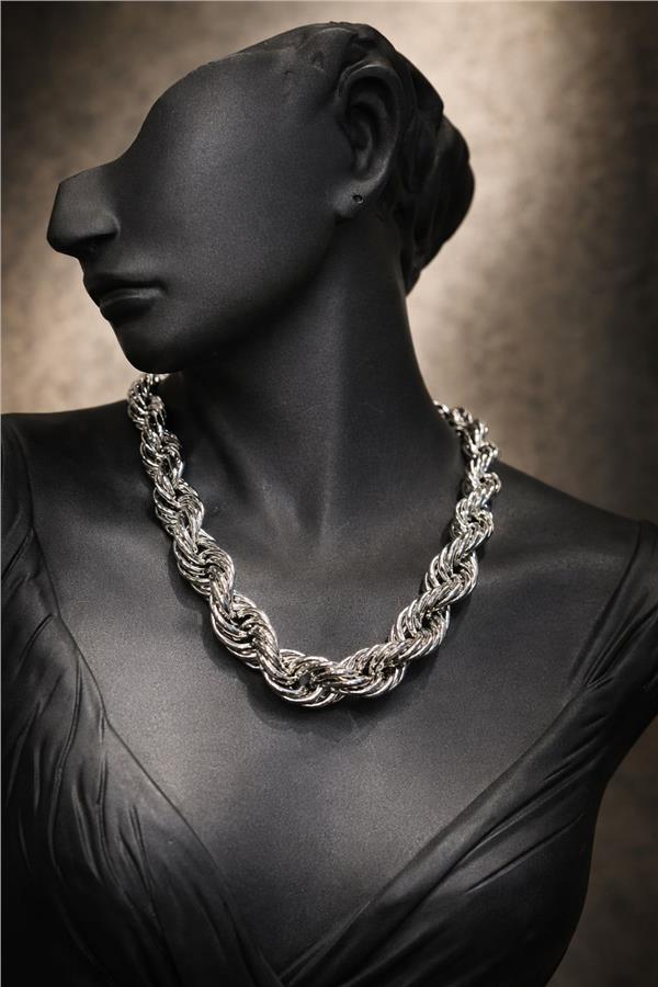 Samantha Silver Burgu Kolye